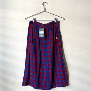 bobo choses woven tartan skirt / sz- m / orig $125
